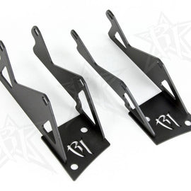 Rigid Industries Dual A-Pillar Mounting Brackets For '07-'18 Jeep Wrangler JK 40335