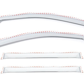 Putco 480242 Element Chrome Window Visor In Channel 480242