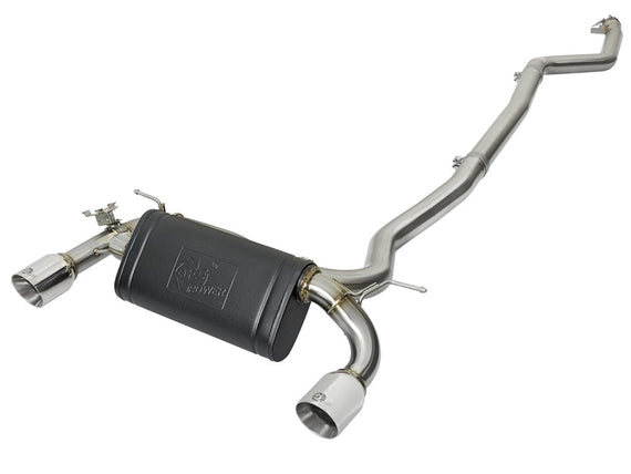 afe POWER MACH Force-Xp for 16-17 BMW 340i/340ix/ 3.0L 304 SS Cat-Back Exhaust S 49-36334-P
