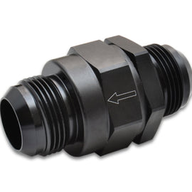 Vibrant Check Valve with Integrated -16AN Male Flare Fittings 11196