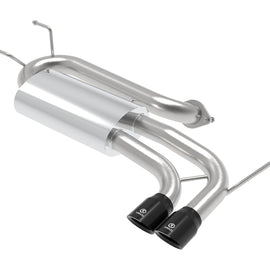 aFe Takeda 2-1/2in 304 SS Axle-Back Exhaust w/ Black Tip 16-19 Mazda Miata L4 2.0L 49-37004-B