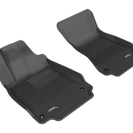 3D Maxpider Audi A6/S6/A7 2012-2017 Sdn Kagu Black R1 Floor Mats L1AD02211509