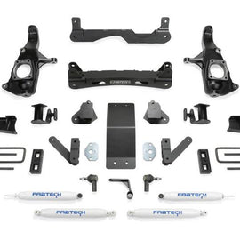Fabtech 11-19 GM 3500HD 2WD/4WD 4in Basic Sys w/Perf Shks K1123