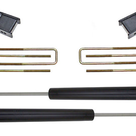 MaxTrac 902120 2" Lift Blocks, U-Bolts, Rear Shocks 902120