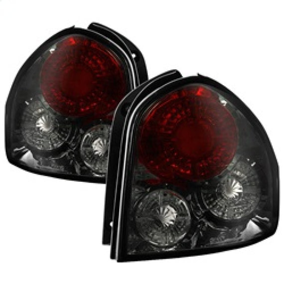 Spyder Hyundai Santa Fe 01-06 (01-04 Model use 3 Bulbs only)Euro Tail Lights Smke ALT-YD-HYSF01-SM 5005380