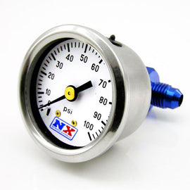 Nitrous Express Fuel Pressure Gauge (0-100 PSI w/Manifold) 15512