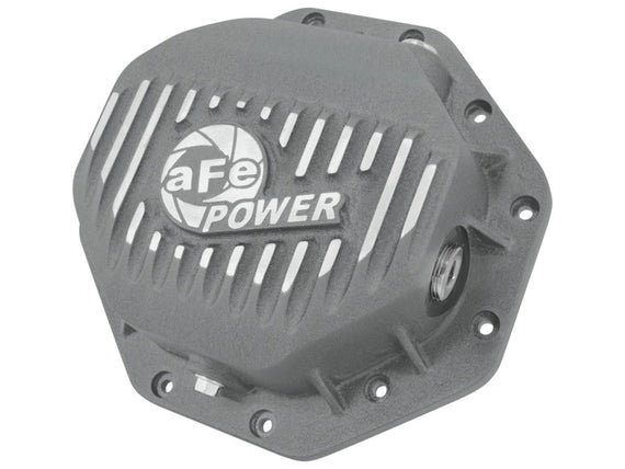 AFE Rear Differential Cover (Raw; Pro Series); Dodge/RAM 94-14 Corporate 9.25 (12-Bolt) 46-70270