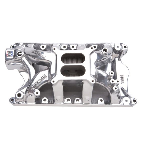 Edelbrock Polished Ford 351 RPM Air Gap Manifold 75811
