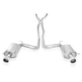 Stainless Works 2004-07 Cadillac CTS-V 3in Exhaust X-Pipe Chambered Mufflers 4in Tips CTSVEX