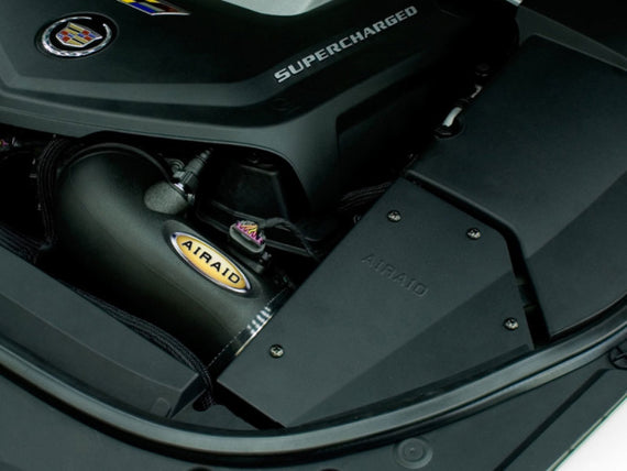 Airaid 09-14 Cadillac CTS-V 6.2L/11-14 Coupe CAD Intake System w/ Tube (Oiled / Red Media) 250-253