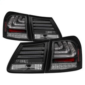 Spyder 07-11 Lexus GS 350 LED Tail Lights Black ALT-YD-LGS06-LED-BK 5082596