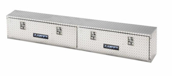 Lund Universal Aluminum Top Mount L-Wing Box - Brite 8196T