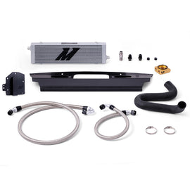 Mishimoto 15-17 Ford Mustang GT Right-Hand Drive Thermostatic Oil Cooler Kit - Silver MMOC-MUS8-15TRHD