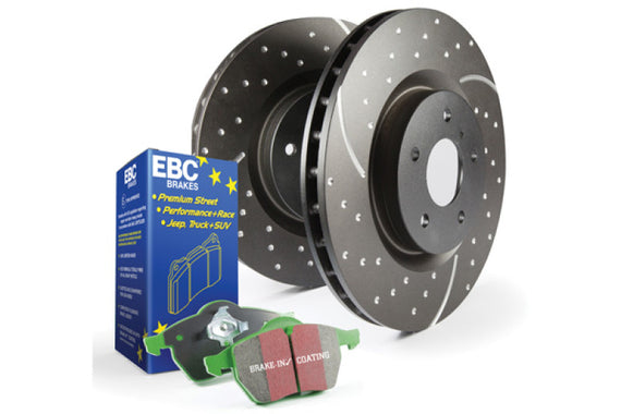 EBC Brakes S3KF1062 S3 Kits Greenstuff 6000 and GD Rotors Truck and SUV S3KF1062