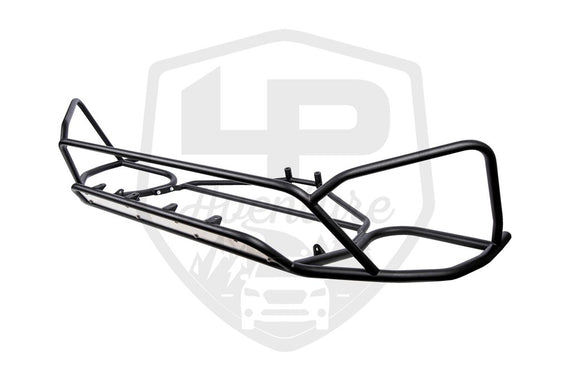 LP Aventure Big Bumper Guard w/Front Plate Black for 2020+ Subaru Outback FLP-OBA-20-GUARD-B+OPC