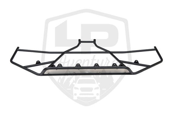 LP AventureI Bumper Guard Black (Incl Front Plate) for 15-20 Subaru WRX/STI FLP-WRX-15-SBG+OPC