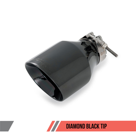 AWE Tuning Mk6 GTI Performance Catback - Diamond Black Round Tips 3015-33038