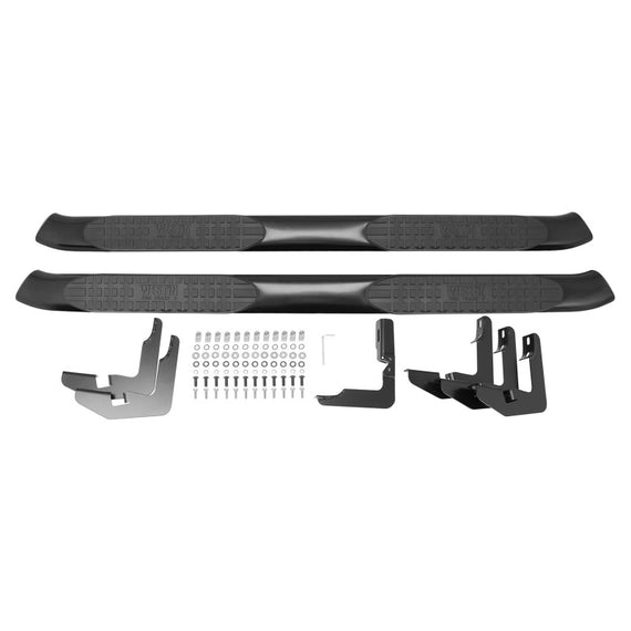 Westin 2014-2017 Toyota 4Runner SR5 PRO TRAXX 5 Oval Nerf Step Bars - Black 21-53835