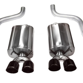 Corsa Performance 14108BLK Sport Axle-Back Exhaust System Fits 09-13 Corvette 14108BLK
