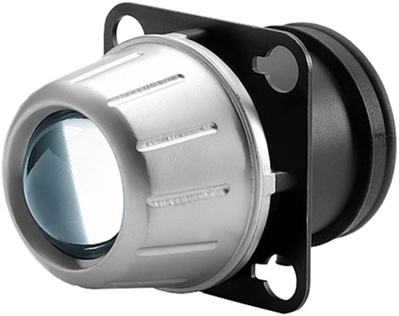 Hella Micro DE Premium Halogen H7 Low Beam 12V SAE Lo Headlamp w/ Bulb and Stone Shield 009071081