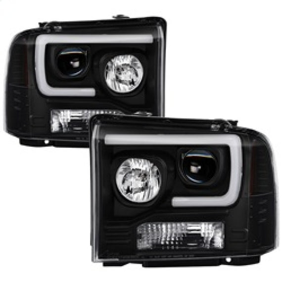 Spyder for Ford for F250/350/450 05-07 Projector Headlights - Light Bar DRL LED 5084507