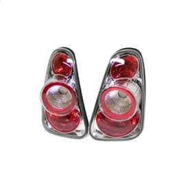 Spyder Mini Cooper 02-06/Cooper Convertibles 05-08 Euro Style Tail Lights Chrome ALT-YD-MC02-C 5006257