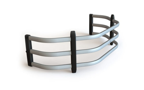 Amp Research Silver Powdercoat Bed Extender Sport GMC Chevy Chevrolet -74805-00A 74805-00A