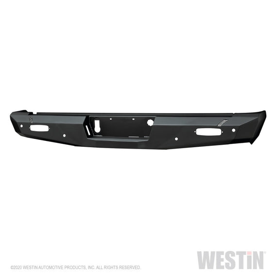 Westin 14-18 Chevy Silverado 1500 Pro-Series Rear Bumper - Textured Black 58-421005