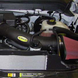 Airaid 10-13 Ford F-250 / F-350 Super Duty 6.2L CAD Intake System w/ Tube (Dry / Red Media) 401-273