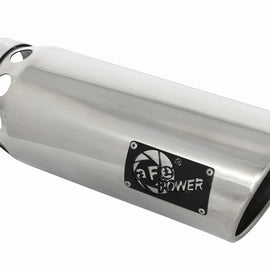 aFe MACHForce XP Cat-Back SS-304 5in Intercooled Exh Tip 5in In x 6in Outx16inL Bolt-On Right (Pol) 49T50601-P161