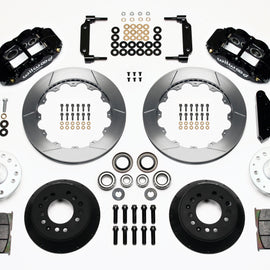 Wilwood Narrow Superlite 6R Front Hub Kit 12.88in 1968-1969 Mustang Disc Spindle 140-10219