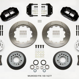 Wilwood Narrow Superlite 6R Front Hub Kit 14.00in Magnum Force Drop Spindle 140-14277