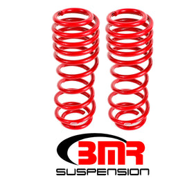 BMR 07-14 Shelby GT500 Rear Handling Version Lowering Springs - Red SP074R