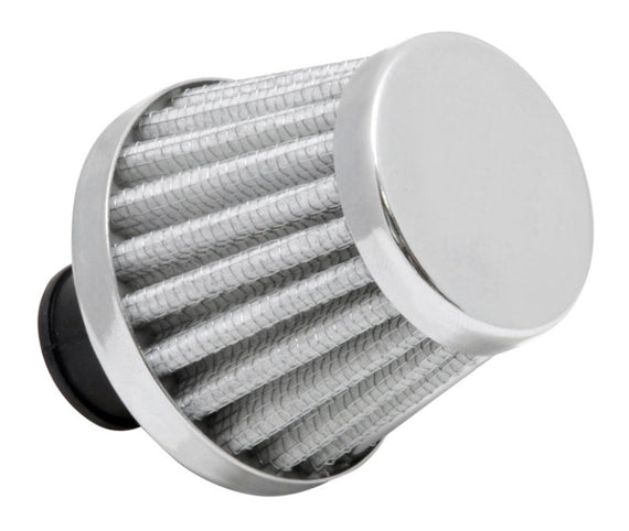 Spectre Breather Filter 10mm Flange / 2in. OD / 1-3/4in. Height - White 3998