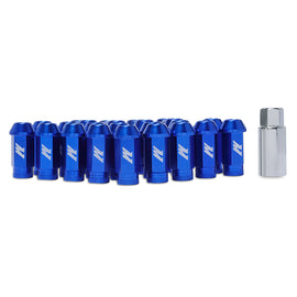 Mishimoto Aluminum Locking Lug Nuts 1/2 x 20 - Blue MMLG-1220-LOCKBL