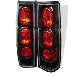 Spyder Auto Euro Style Tail Lights-Black For 86-97 Nissan D21 Hardbody #5006875 5006875