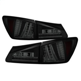 Spyder Lexus IS250 06-08 LED Tail Lights Black Smoke ALT-YD-LIS06-LED-BSM 5080790
