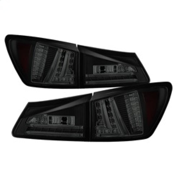 Spyder Lexus IS250 06-08 LED Tail Lights Black Smoke ALT-YD-LIS06-LED-BSM 5080790