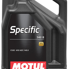 106352 Motul SPECIFIC 948B 5W20 OEM Specific 100% Synthetic Engine Oil (5 Liter) 106352