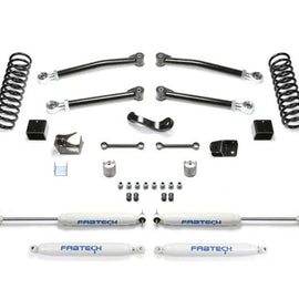 Fabtech 07-18 Jeep JK 2-Door 3in Trail w/Perf Shocks K4089
