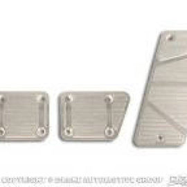 DV8 Offroad 2007-2013 Jeep JK Billet Pedal Covers Manual 3 Pc D-JP-180026-BL