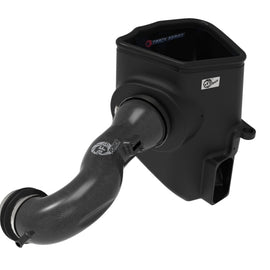 aFe 19-20 GM Trucks 5.3L/6.2L Track Series Carbon Fiber Cold Air Intake System With Pro 5R Filters 57-10015R