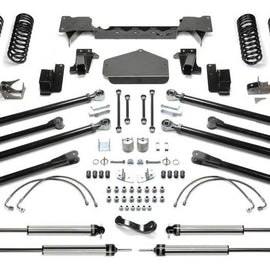Fabtech 5" Crawler Long Arm System Dirt Logic Shocks 07-18 Wrangler JK K4072DL K4072DL