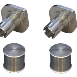 Torque Solution Greddy Blow Off Valve Adapter w/ Plugs: Bmw 135 335i 535i X5 n54 ONLY TS-N54-GRDc