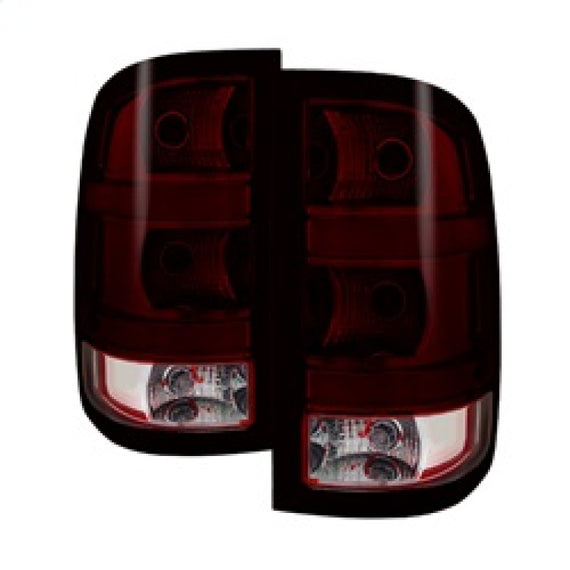 Spyder Red Smoke Factory Style Tail Lights for 07 - 13 GMC Sierra 1500 - 9032011 9032011