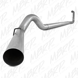 MBRP SINGLE SIDE 5IN TURBO BACK ALUMINUM EXHAUST W/O MUFFLER 99-03 FORD F-250