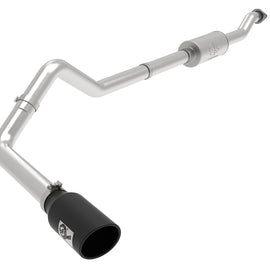 aFe Vulcan Series 3.5in 409 SS Cat-Back Exhaust 13-19 Ford Transit V6 3.5L (TT) w/ Black Tips 49-33112-B