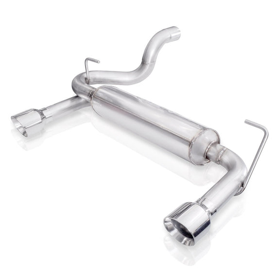 Stainless Works 2018+ Jeep Wrangler JL 304SS Factory Connect 2.5in Axle Back Exhaust System JPJLAB