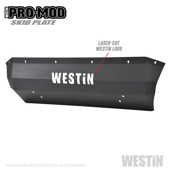 Westin 18-19 Ford F-250/350 Pro-Mod Skid Plate - Textured Black 58-71175