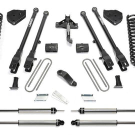 Fabtech 17 Ford F450/F550 4WD Diesel 6in 4Link Sys w/Coils & Dl Shks K2284DL